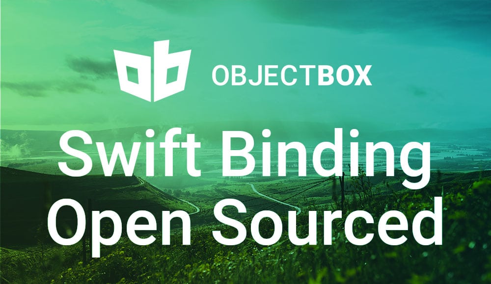 ObjectBox Swift Binding Open Sourced